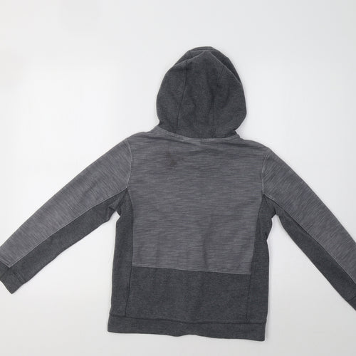 Nike Boys Grey   Full Zip Hoodie Size 10-11 Years