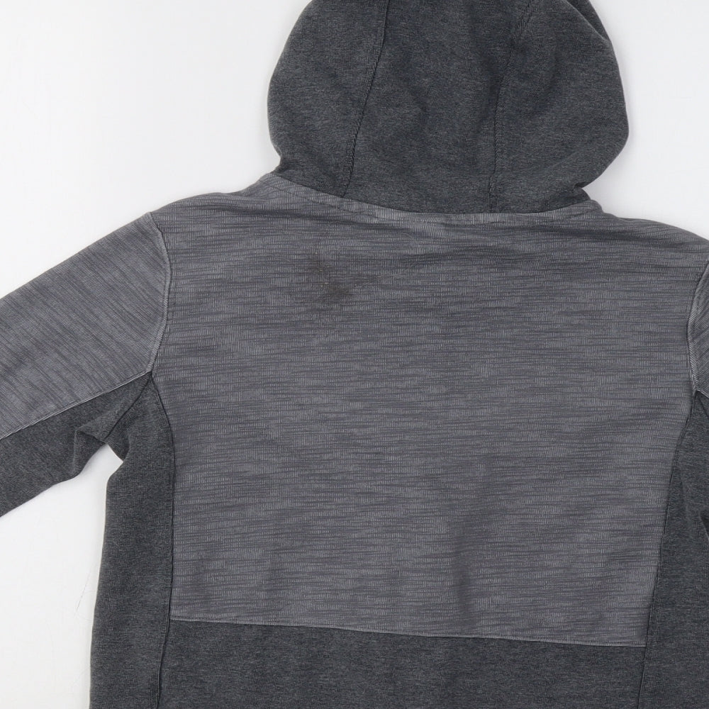 Nike Boys Grey   Full Zip Hoodie Size 10-11 Years