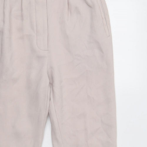 Topshop Womens Beige   Dress Pants Trousers Size 8 L28 in