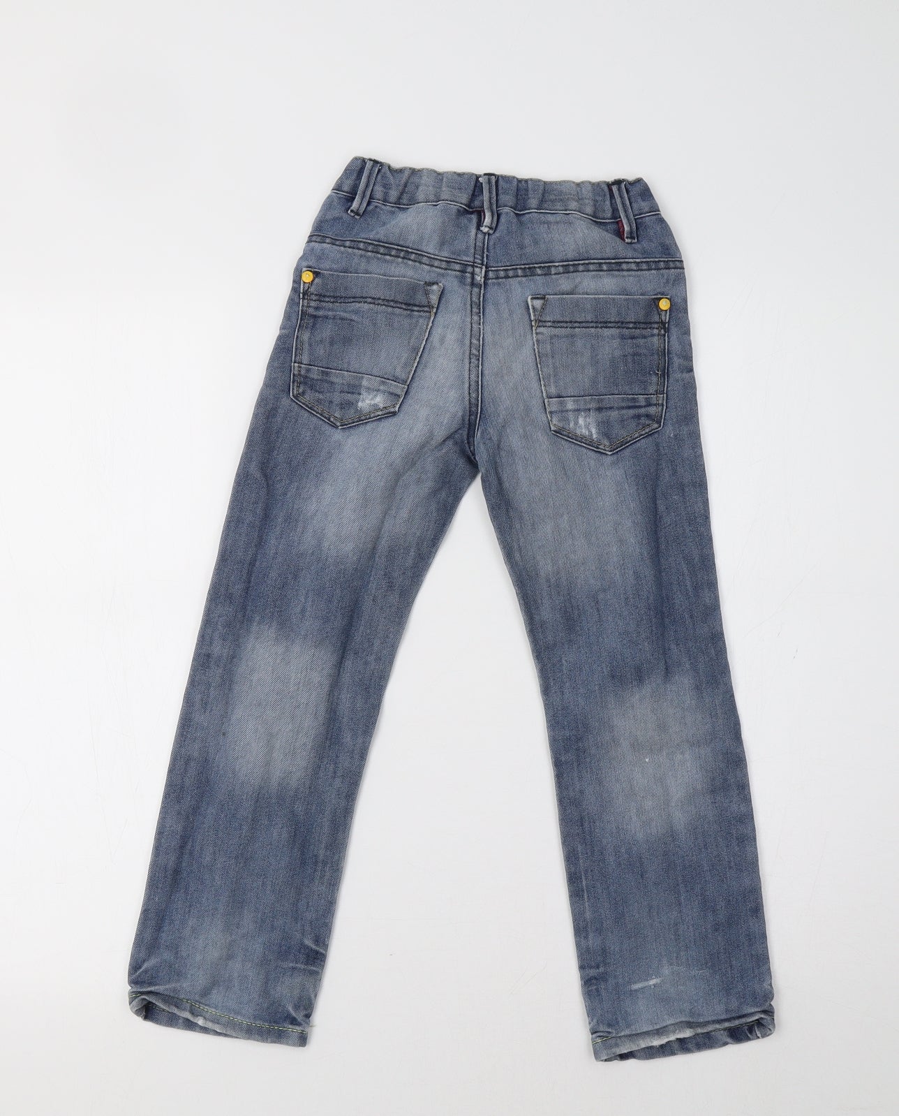 Primark Girls Blue   Straight Jeans Size 6-7 Years