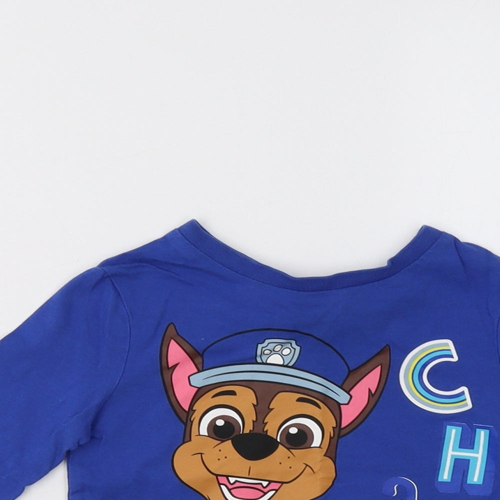 George Baby Blue   Basic T-Shirt Size 12-18 Months  - Paw Patrol