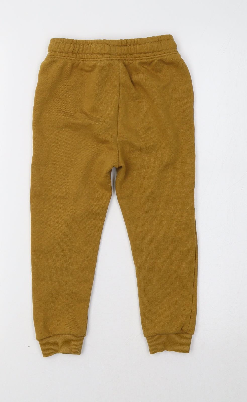 TU Girls Yellow   Jogger Trousers Size 4-5 Years