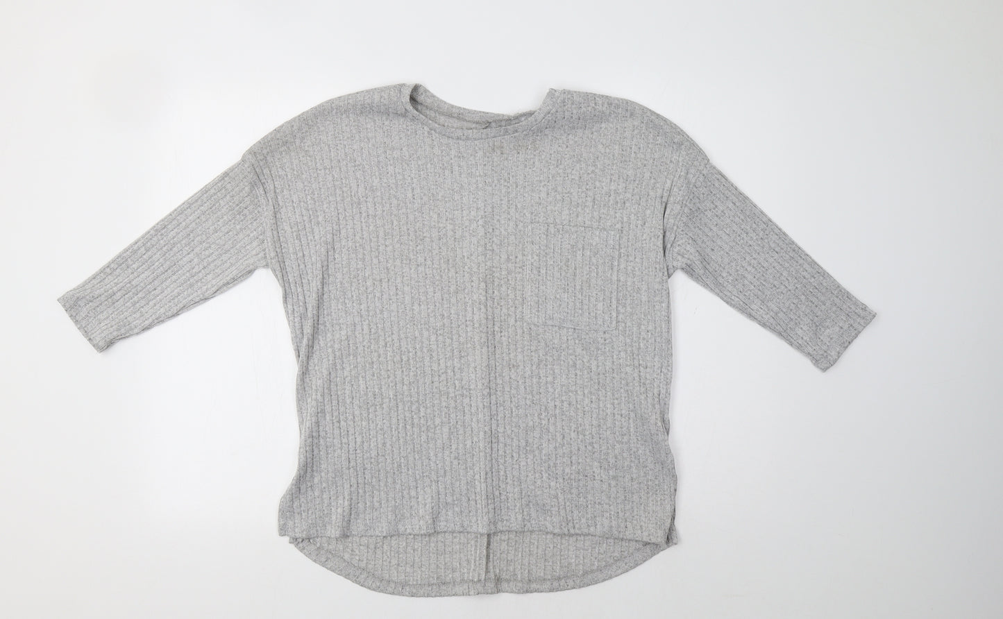 Primark Womens Grey   Basic T-Shirt Size S