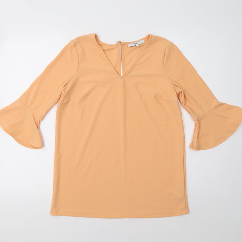 NEXT Womens Orange   Basic Blouse Size 8