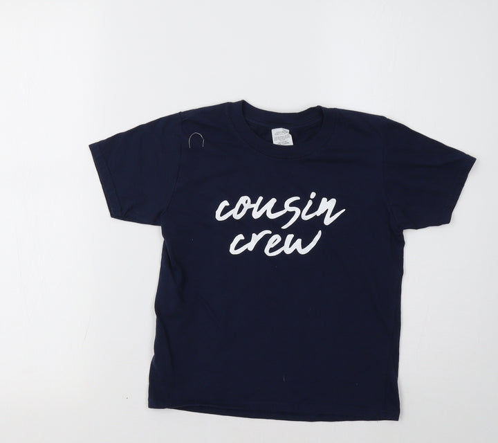 Gildan Boys Blue   Basic Polo Size 5-6 Years  - Cousin