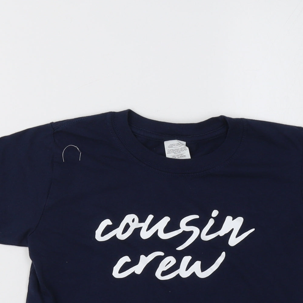 Gildan Boys Blue   Basic Polo Size 5-6 Years  - Cousin