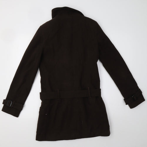 Yazz Womens Brown   Parka Coat Size 8