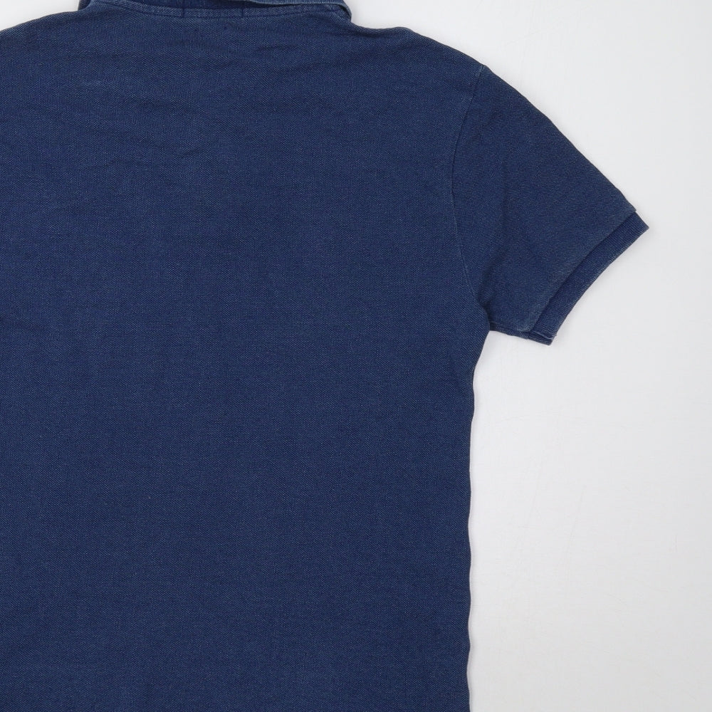 Polo Ralph Lauren Mens Blue    Polo Size M