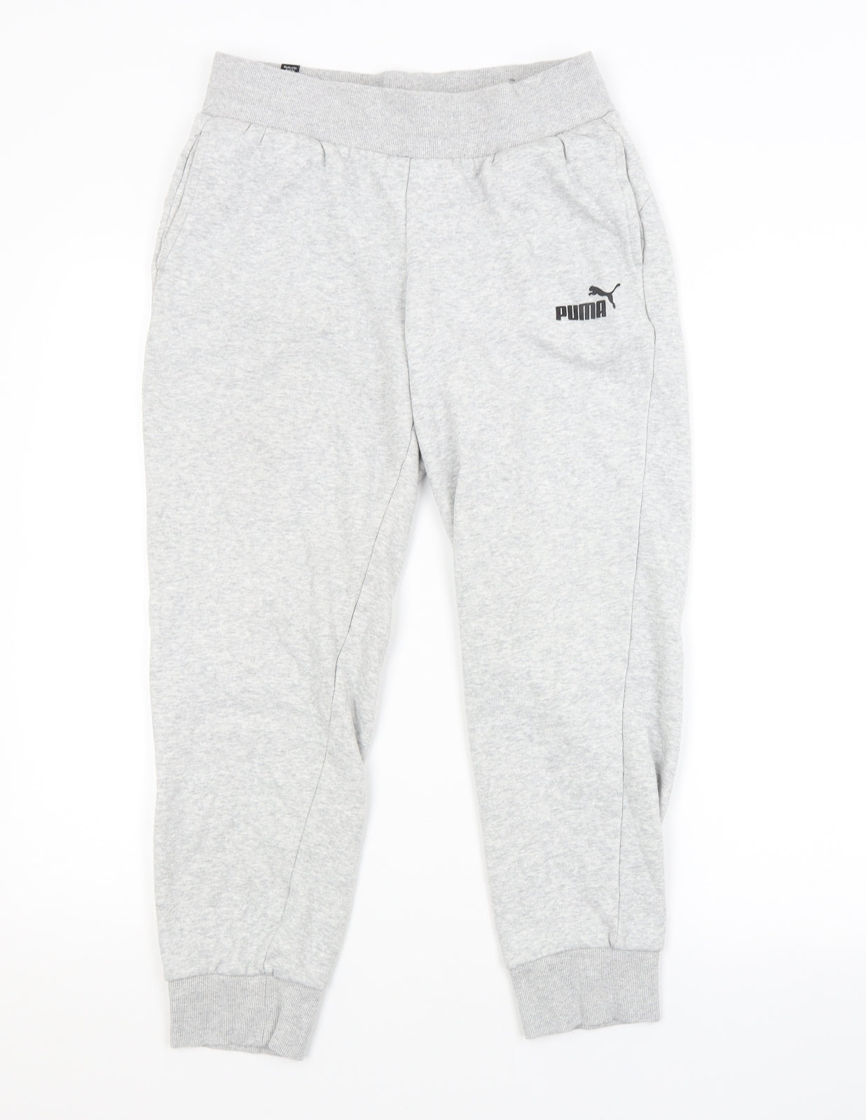 PUMA Womens Grey   Sweatpants Trousers Size S L25 in