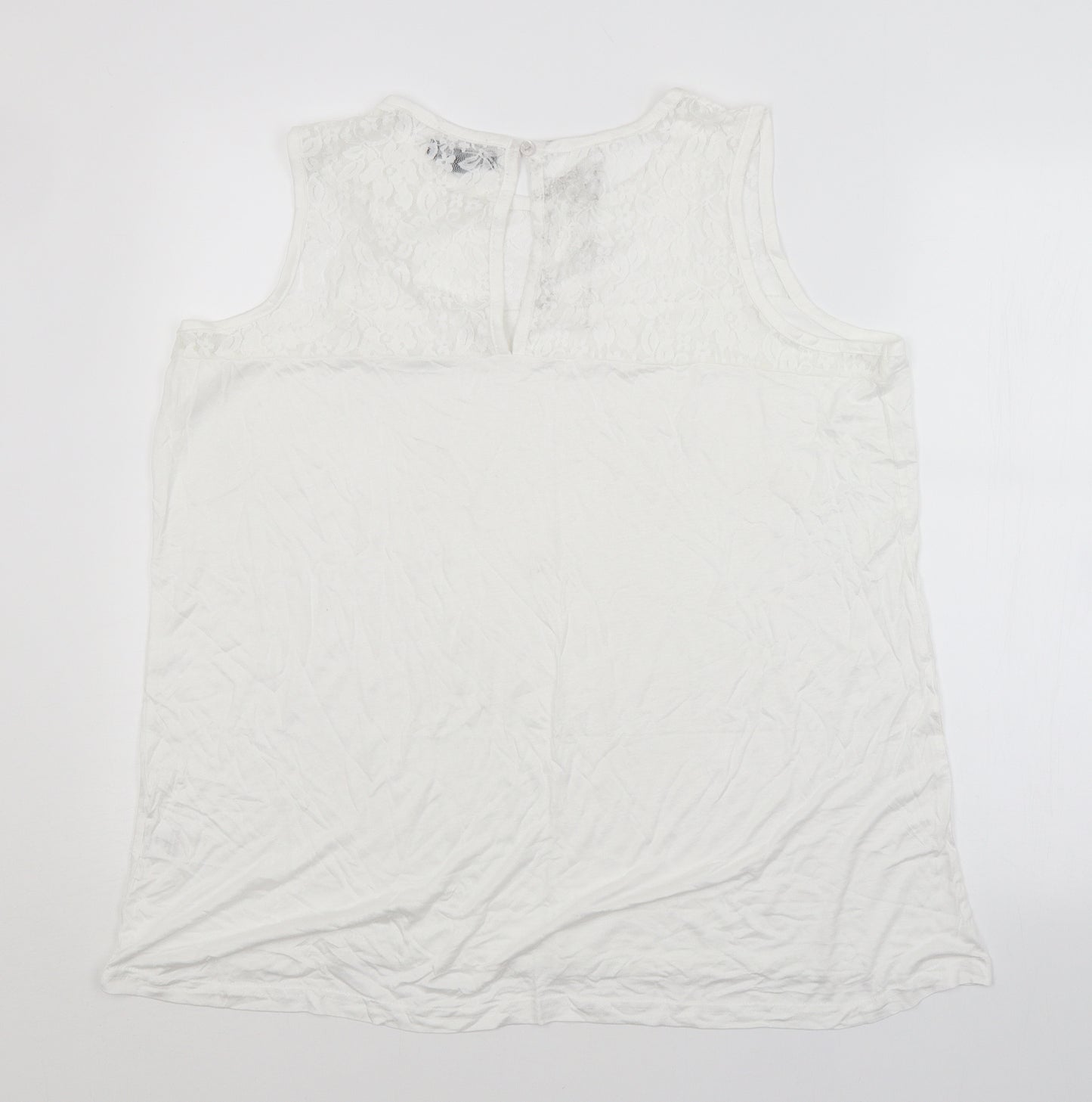 Studio Womens White   Basic Blouse Size 16