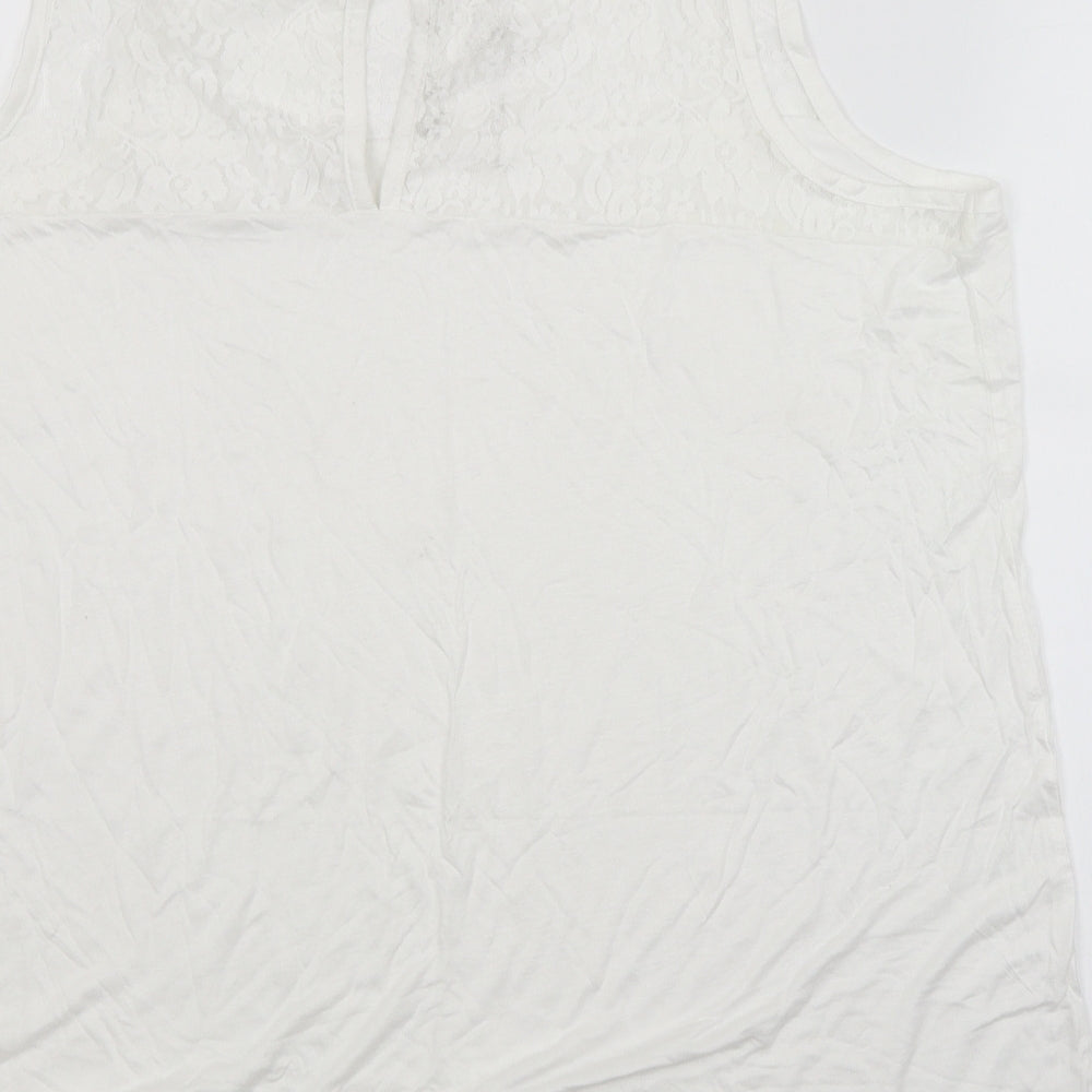 Studio Womens White   Basic Blouse Size 16