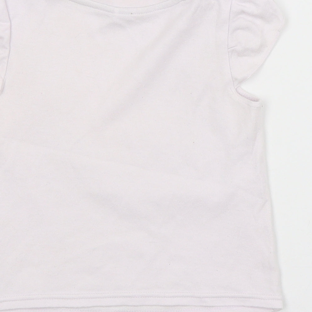 George Baby White   Basic T-Shirt Size 18-24 Months