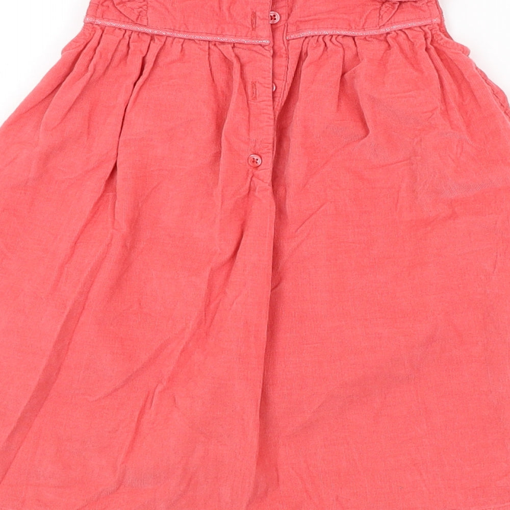M&S Girls Red   A-Line  Size 12-18 Months