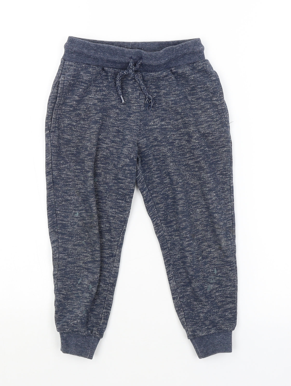 Preworn Boys Blue   Sweatpants Trousers Size 3-4 Years