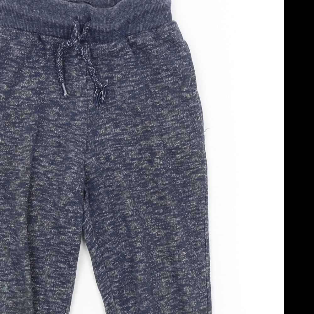 Preworn Boys Blue   Sweatpants Trousers Size 3-4 Years