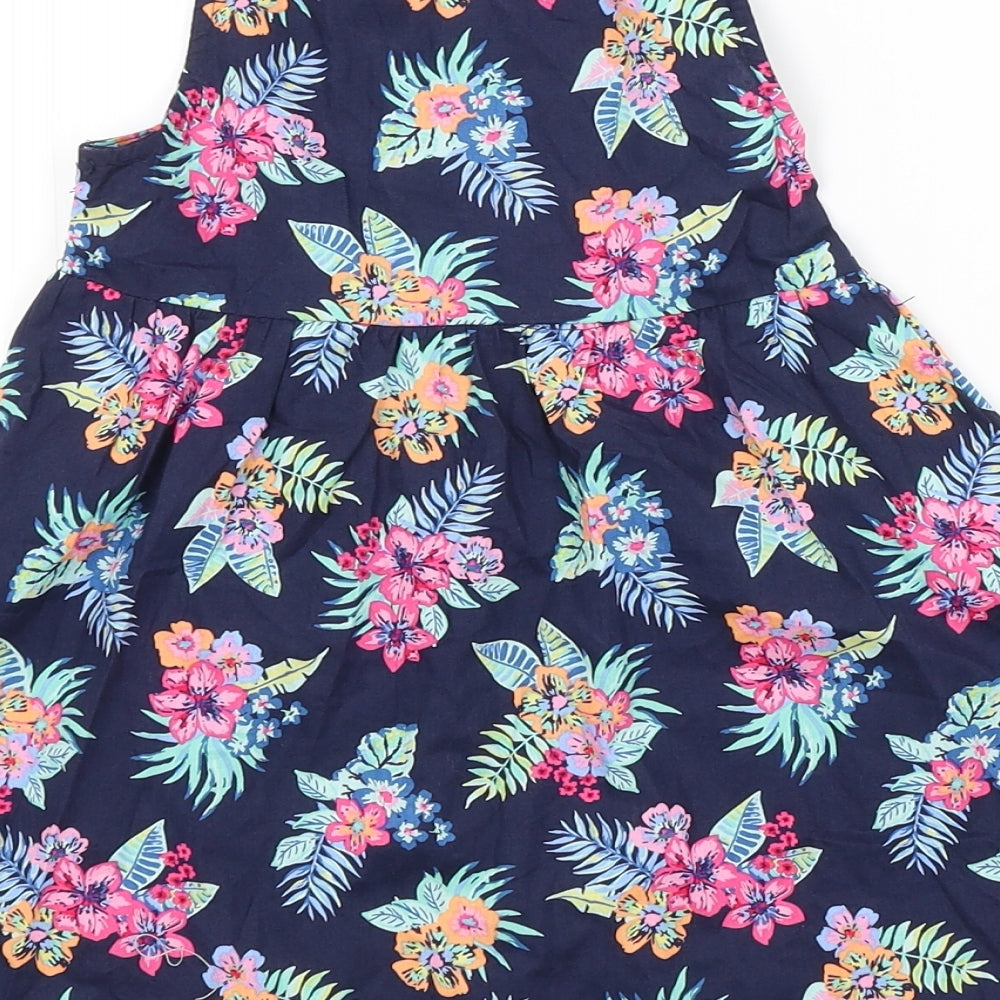 PICAPINO Girls Multicoloured Floral  A-Line  Size 3 Years