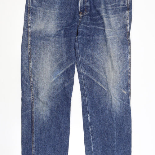 Preworn Womens Blue   Straight Jeans Size 38 in L32 in