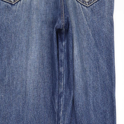 Preworn Womens Blue   Straight Jeans Size 38 in L32 in