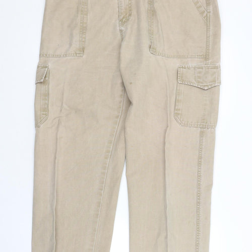 BIGSAM Mens Beige   Chino Trousers Size 38 in L30 in