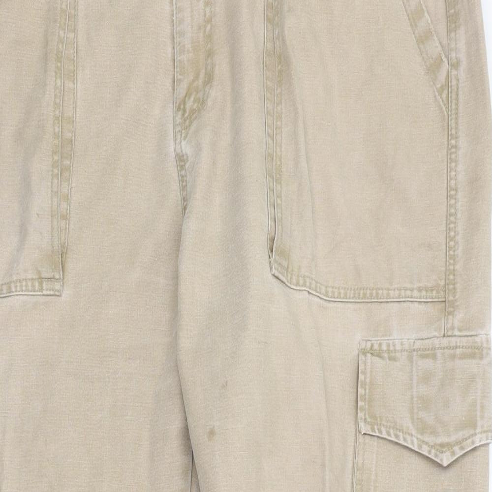 BIGSAM Mens Beige   Chino Trousers Size 38 in L30 in