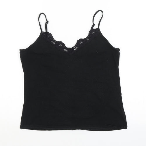 Wallis Womens Black   Basic Tank Size 14
