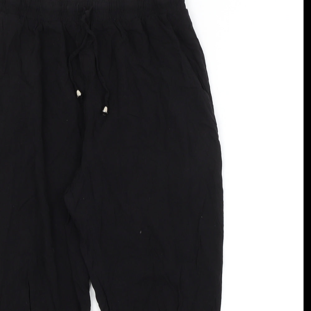 New Look Womens Black   Sweatpants Trousers Size 10 L20 in