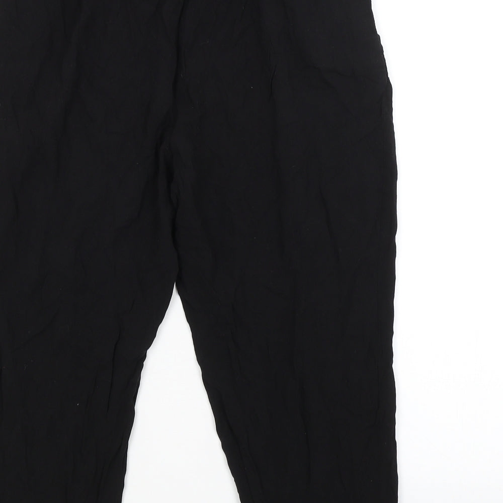 New Look Womens Black   Sweatpants Trousers Size 10 L20 in