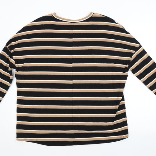 New Look Womens Multicoloured Striped  Pullover Jumper Size 12