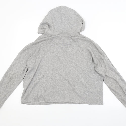 H&M Womens Grey   Pullover Hoodie Size S