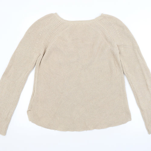 Preworn Womens Gold   Pullover Jumper Size S