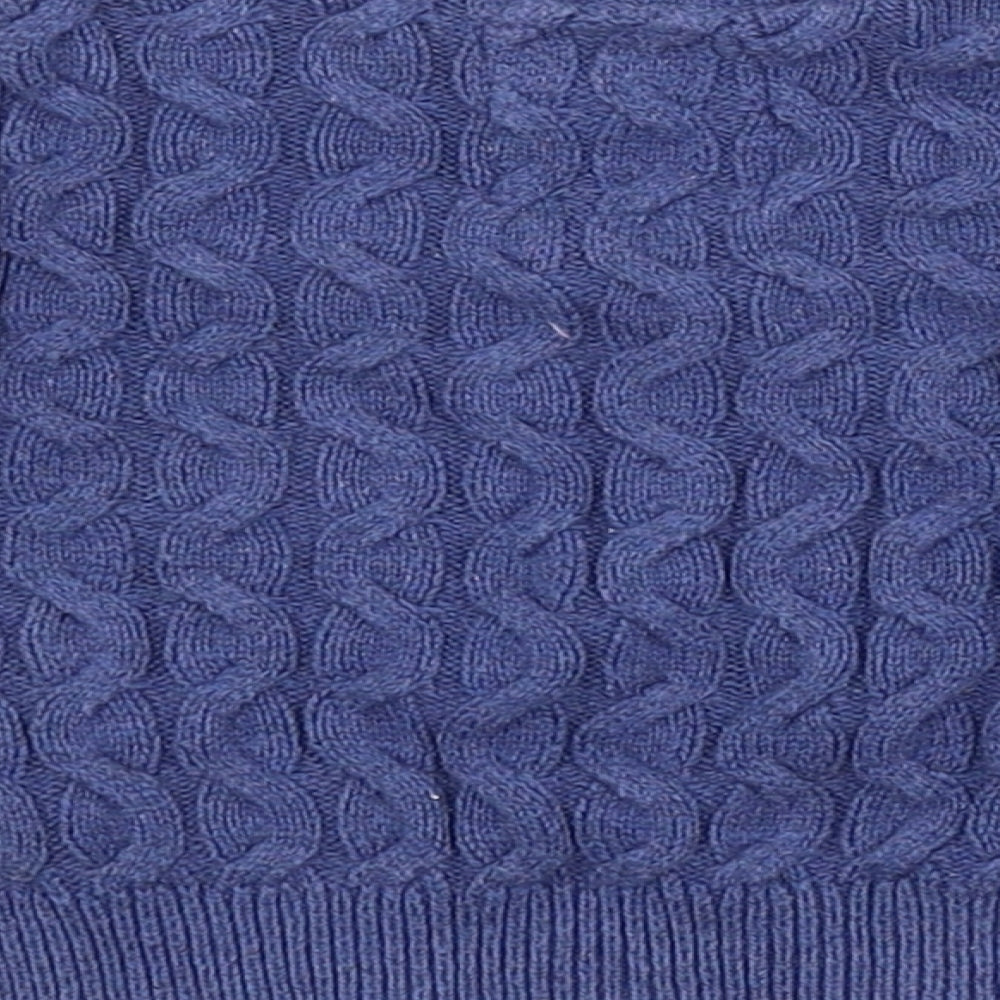 Mothercare  Blue Striped  Pullover Jumper Size 6-9 Months