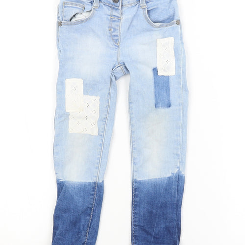 Nutmeg Girls Blue   Straight Jeans Size 2-3 Years