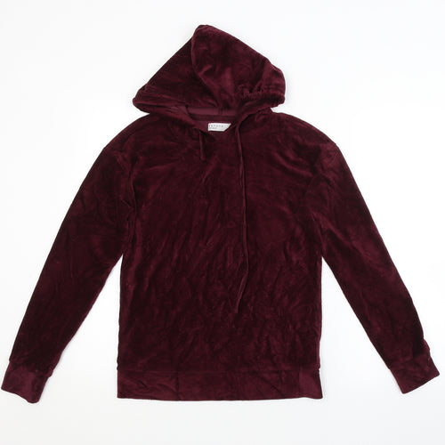 Papaya Womens Purple   Pullover Hoodie Size XS