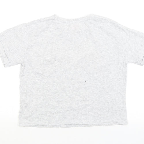 Primark Girls Grey   Basic T-Shirt Size 11-12 Years