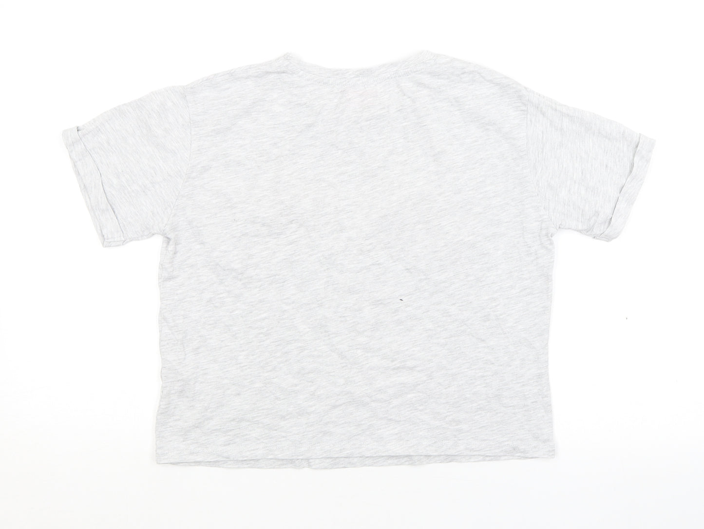 Primark Girls Grey   Basic T-Shirt Size 11-12 Years