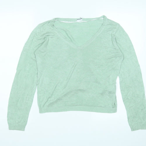 Vera Moda Womens Green   Pullover Jumper Size L