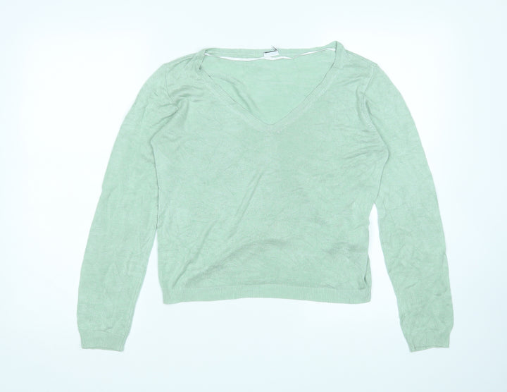Vera Moda Womens Green   Pullover Jumper Size L