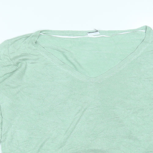 Vera Moda Womens Green   Pullover Jumper Size L