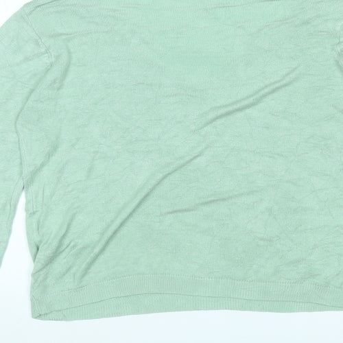 Vera Moda Womens Green   Pullover Jumper Size L