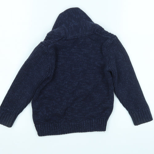 Jasper Conran Boys Blue   Cardigan Jumper Size 2-3 Years