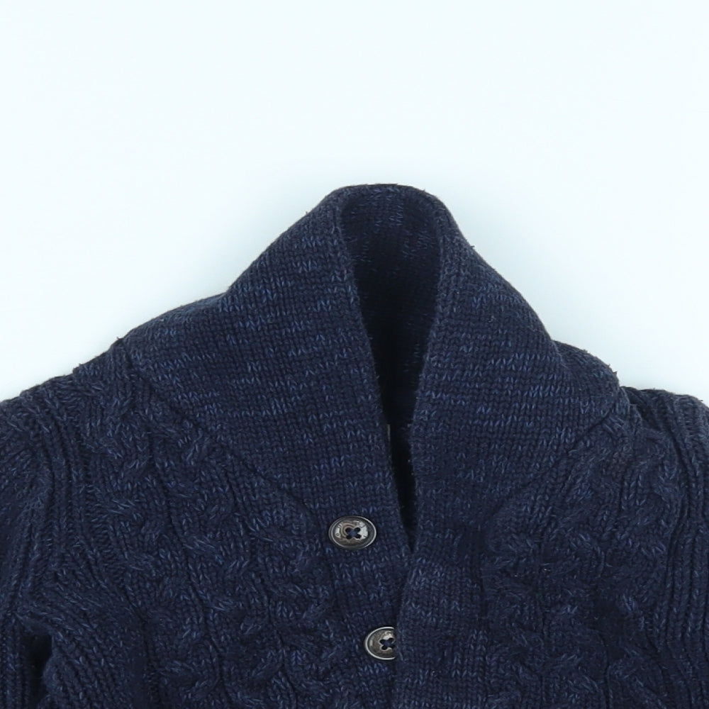 Jasper Conran Boys Blue   Cardigan Jumper Size 2-3 Years