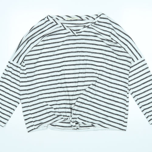 George Womens Multicoloured Striped  Pullover Jumper Size 20