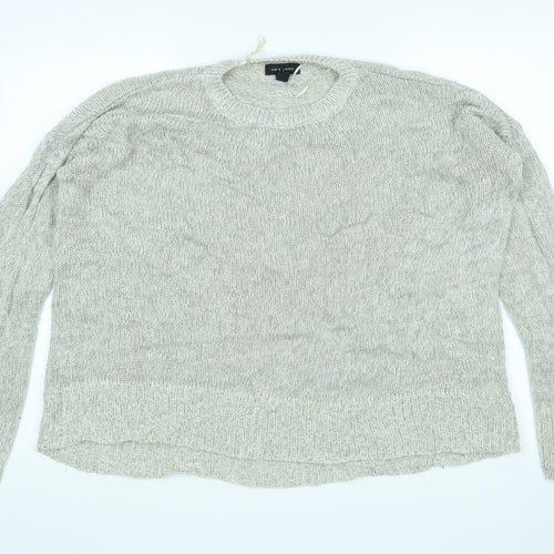New Look Womens Grey   Pullover Jumper Size L