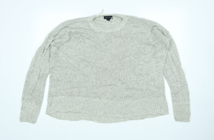New Look Womens Grey Pullover Jumper Size L