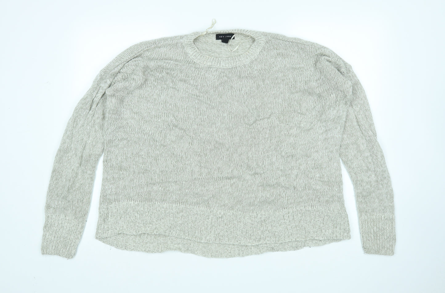 New Look Womens Grey   Pullover Jumper Size L