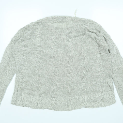 New Look Womens Grey   Pullover Jumper Size L