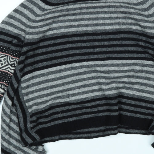 NEXT Womens Multicoloured Striped  Pullover Jumper Size 10