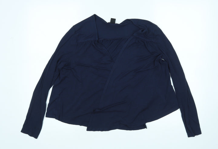 H&M Womens Blue   Cardigan Jumper Size S