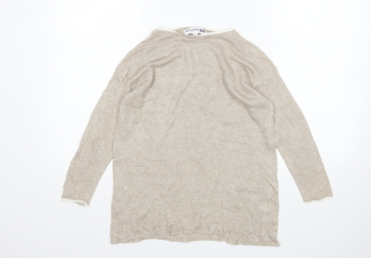 Uniqlo Womens Beige   Pullover Jumper Size M