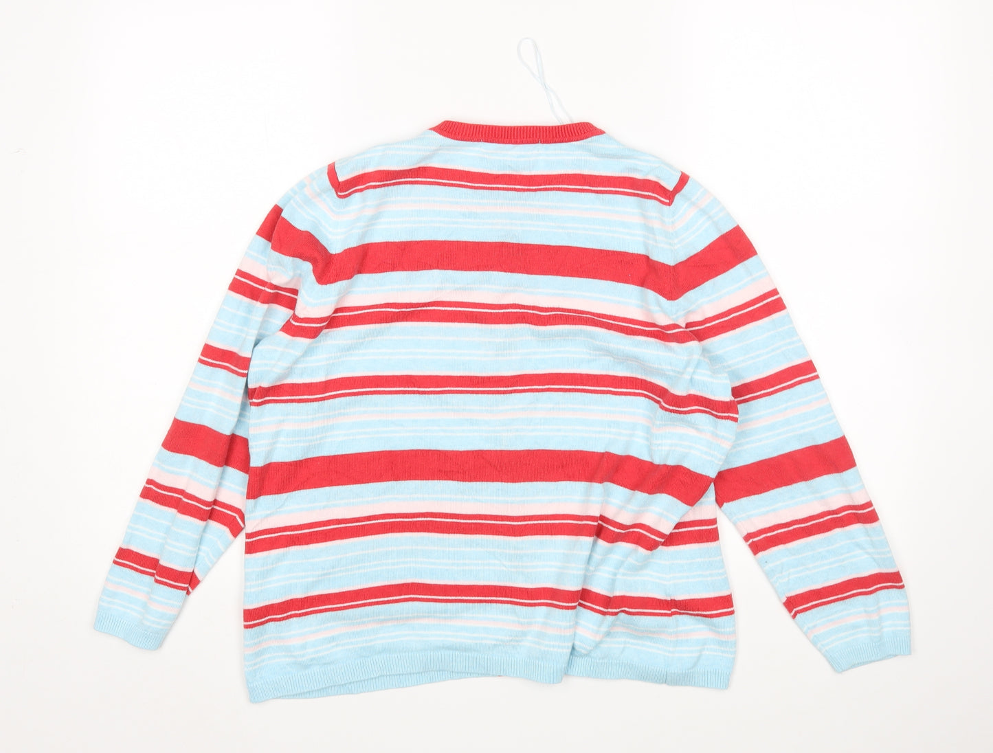 Bonmarche Womens Multicoloured Striped  Cardigan Jumper Size M